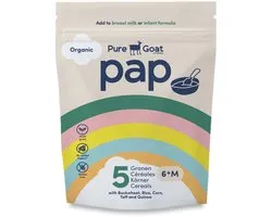 Pure Goat Bio Pap 5 Granen 6+ mnd 200 gr