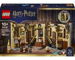 LEGO Harry Potter Boekensteun: Het Kantoor van Perkamentus Speelgoed voor Kinderen 76478