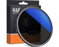 K&F Concept 67mm variabele ND2-ND400 slim filter HMC ND fader grijsfilter