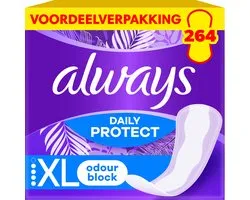 Always Daily Protect inlegkruisje, 264 stuks