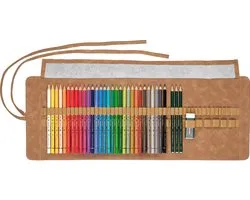 Pochette Roll- Faber-Castell Polychromos 30 pièces. FC-110030