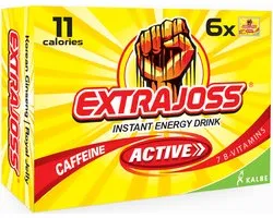 Extra Joss Active - Boisson énergisante instantanée et pré-entraînement - 36 sachets
