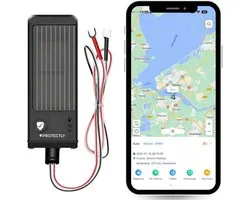 Protectly® GPS Tracker Extreme 12V-24V - GPS Tracker Zonder Abonnement - GPS trackers - GPS Tracker Auto - 150 landen + Europa dekking - Incl. 10 Jaar all-in Abonnement - Nooit Leeg - Werkt Direct!