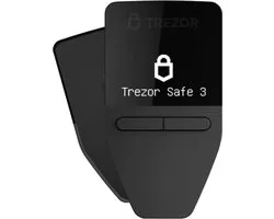 Trezor Safe 3 - Crypto hardware wallet - Cosmic Black