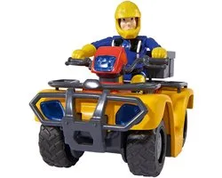 Simba - Speelgoedvoertuig Brandweerman Sam - Quadbike Mercury met Brandweerman Sam - vanaf 3 jaar
