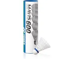 Yonex Mavis 300 nylon badmintonshuttle - wit - medium snelheid