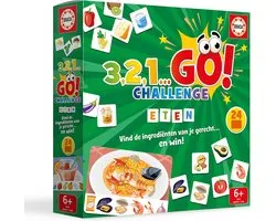 Just Games 321 GO CHALLENGE - Educatief spel - eten