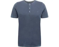 camel active Henley met korte mouwen - Maat - Dunkelblauwmenswear-M