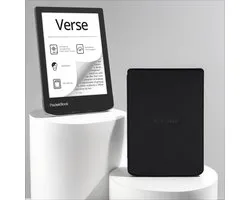 PocketBook Verse e-reader Mist Grey – 6 inch – 8 GB + Zwart hoesje – voordeelbundel