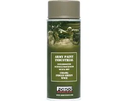 Fosco spuitbus legerverf 400ml Indian Green