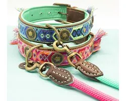 Boho Juan Hondenhalsband M (Halsomvang 34-39 cm / 2,5 cm)