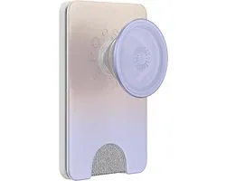 PopSockets, PopWallet MagSafe Houder voor Smartphone met Geïntegreerde Kaarthouder, Paars