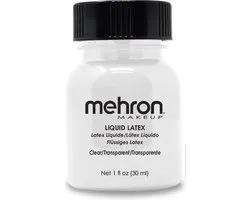 Mehron Liquid Latex - Vloeibare latex transparant voor huid - 30 ml