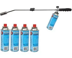 Onkruidbrander / onkruidverdelger inlusief 5 gasbussen - 76 cm