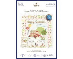 Borduurpakket Happy Campers - DMC