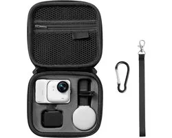 Bag Carrying Case for Insta 360 GO Ultra Accessories Storage Protective Case Hard Shell Cover for Insta360 GO Ultra Vlogging Action Camera Accessories (Black)