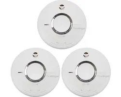 FireAngel ST-622 Rookmelder 3-pack - Opvolger van ST-620 - Verbeterde 10 jaar accu