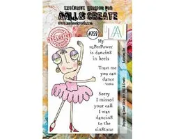 Aall & Create clearstamps A7 - Ballerina dee