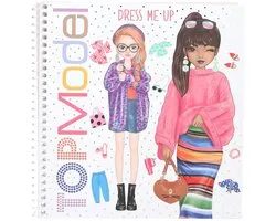 Dailygoods - TOPModel Dress Me Up Stickerboek - Creatief Ontwerpgemak
