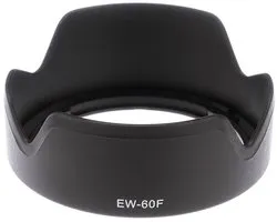 Zonnekap EW-60F voor Canon lens EOS M RF-S 18-150mm 55mm IS STM