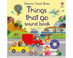 Sound Books- Things That Go Sound Book