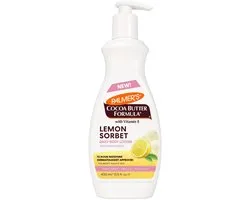 Palmer's Cocoa Butter Formula, Lemon Sorbet Body Lotion (400 ml) - avec extrait de citron, vitamines C et E, hydratation 72 heures, parfum d'agrumes,