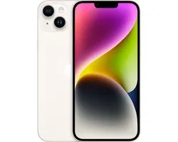 iPhone 14 Plus, 6.7" OLED, 2778 x 1284, A15 Bionic, 256GB, Wi‑Fi 6 (802.11ax), Bluetooth 5.3, NFC, 12MP Ultra Wide + 12MP, 12MP TrueDepth, Face ID, IP68, iOS 17