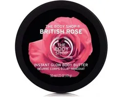 The Body Shop British Rose Instant Glow Body Butter 50ml