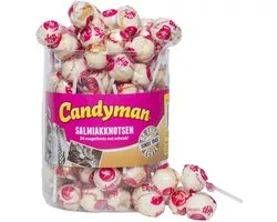 Candyman - Salmiakknotsen - 60 stuks