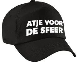 Casquette pour l'atmosphère noire pour dames et messieurs - Casquette de baseball pour l'atmosphère - accessoire de carnaval amusant