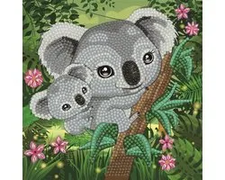 Kit de cartes de cristal | Peinture Diamond Koala Hugs