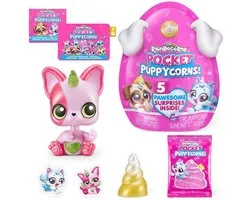 Rainbocorns Pocket Puppycorns - Comprend 5 surprises - 1 figurine Puppy