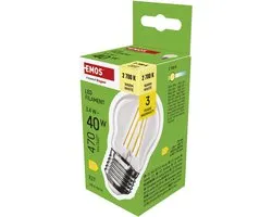 EMOS LED-lamp Filament Mini Globe / E27 / 3,4 W (40 W) / 470 lm / warm wit, ZF6D22