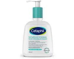 Cetaphil Gentle Exfoliating SA Cleanser, 236ml - Salicylzuur - Milde Reiniging & Exfoliatie - Geschikt voor alle huidtypes - Aanbevolen door Dermatologen