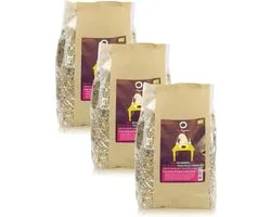 Via Organica Bio Mélange fermier - Aliments pour poulets - 3 x 4 kg Bio