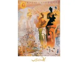 Mini kunstposter - Salvador Dalì - De hallucinogene toreador - 24x30 cm
