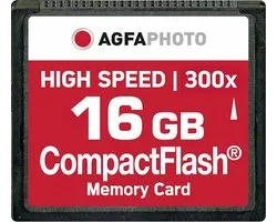 AgfaPhoto Compact Flash, 16GB 16 Go CompactFlash