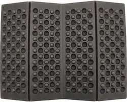 Fox Outdoor - Thermisch isolerend kussen  -  Opvouwbaar  zitmatje -  Zwart