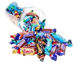Mélange de chocolat Mars Miniatures - Twix, Snickers, Mars & Bounty - 600g