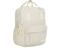 New Rebels Ribbi Juno Handel Backpack mini – Ribstof 900D Polyester 13L Lichtgewicht & Comfortabel – 23x10x31 cm – Dames & Heren Rugzak Beige