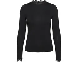 VERO MODA VMROSA LS HIGHNECK TOP JRS NOOS Dames Top - Maat XS