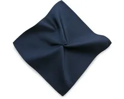 We Love Ties Pocket Square repp bleu marine