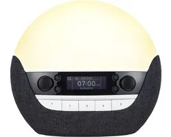 Lumie Bodyclock Luxe 750DAB - Wake-up light - USB/DAB+/Bluetooth - Antraciet