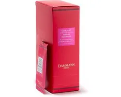 Dammann Frères - Carcadet passion framboise | 24 sachets de thé emballés