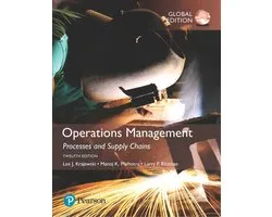 Operations Management: Processes and Supply Chains, Global Edition