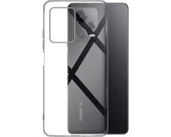 Hoesje voor Xiaomi Redmi Note 12 Pro 5G / Poco X5 Pro 5G backcover Shockproof siliconen Transparant