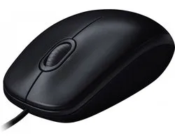 Logitech M90 optical corded USB mouse black