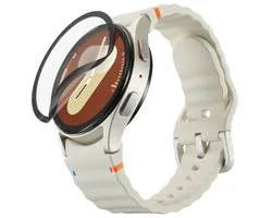 Prot. d'écran "Super Hybrid" pr Galaxy Watch8 Classic, 46mm, aide pose