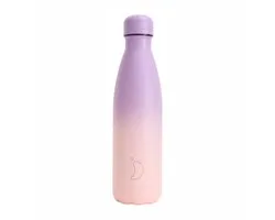 Chilly's Original - Gourde - Thermosfles - 500ml - Gradient Peach Purple