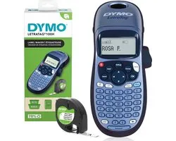 DYMO LetraTag LT-100H Labelprinter - Labelmaker met ABC-toetsenbord voor thuis en op kantoor - Blauw
